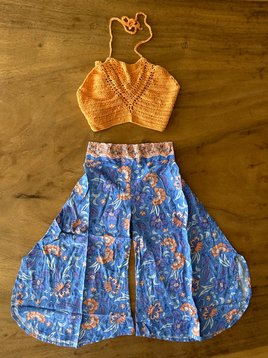 Palazzo Pants- Cobalt Blue