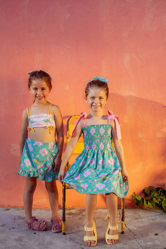 Azulejo Verde - Jully Skirt