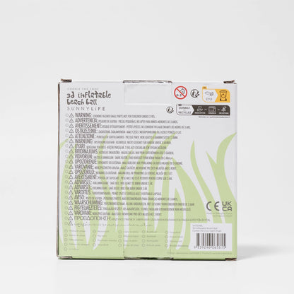 3D Inflatable Beach Ball-Cookie the Croc Light Khaki