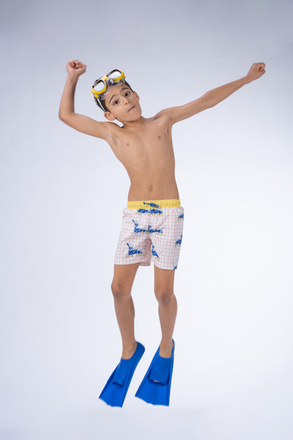 Puppies garden swimshort