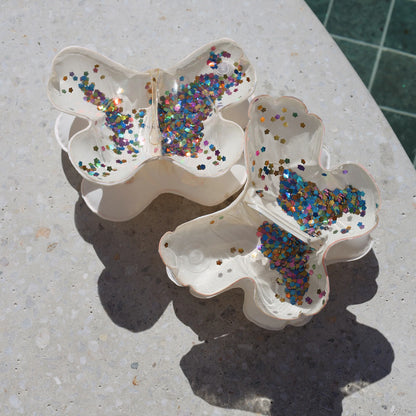 Inflatable Arm Band Cotton Candy Glitter