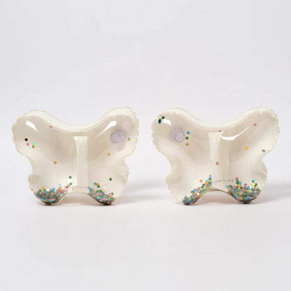 Inflatable Arm Band Cotton Candy Glitter