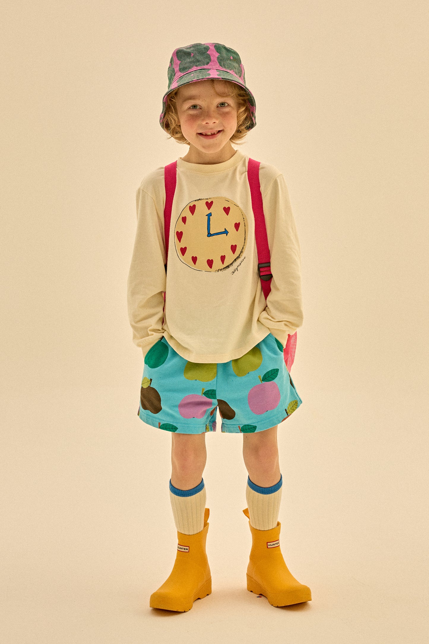 Colorful Apple Short Pants