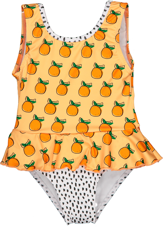 Oranges garden swimsuit