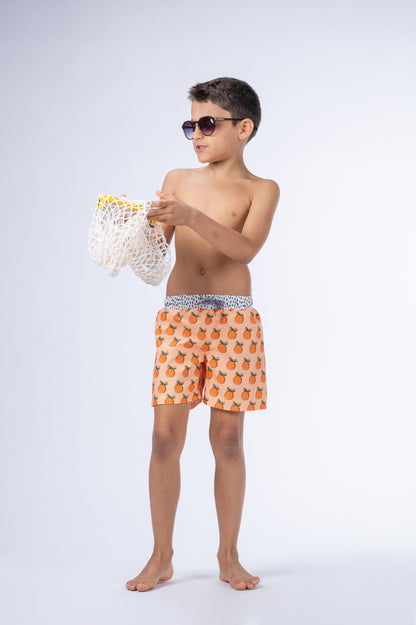 Oranges garden swimshort