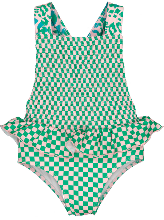 Square garden swimsuit