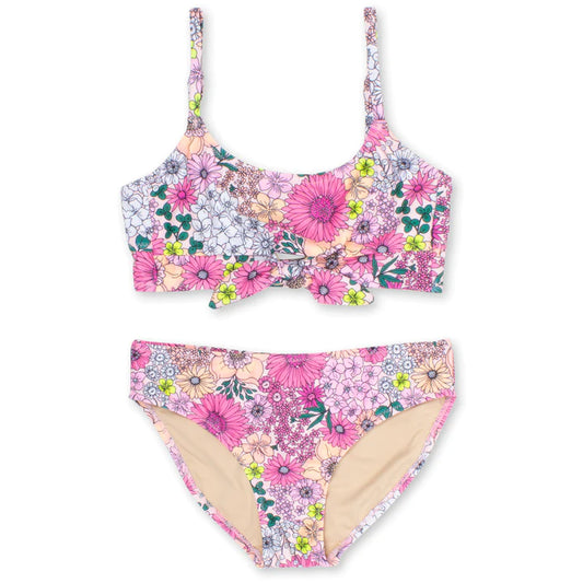 Pink Floral Bikini