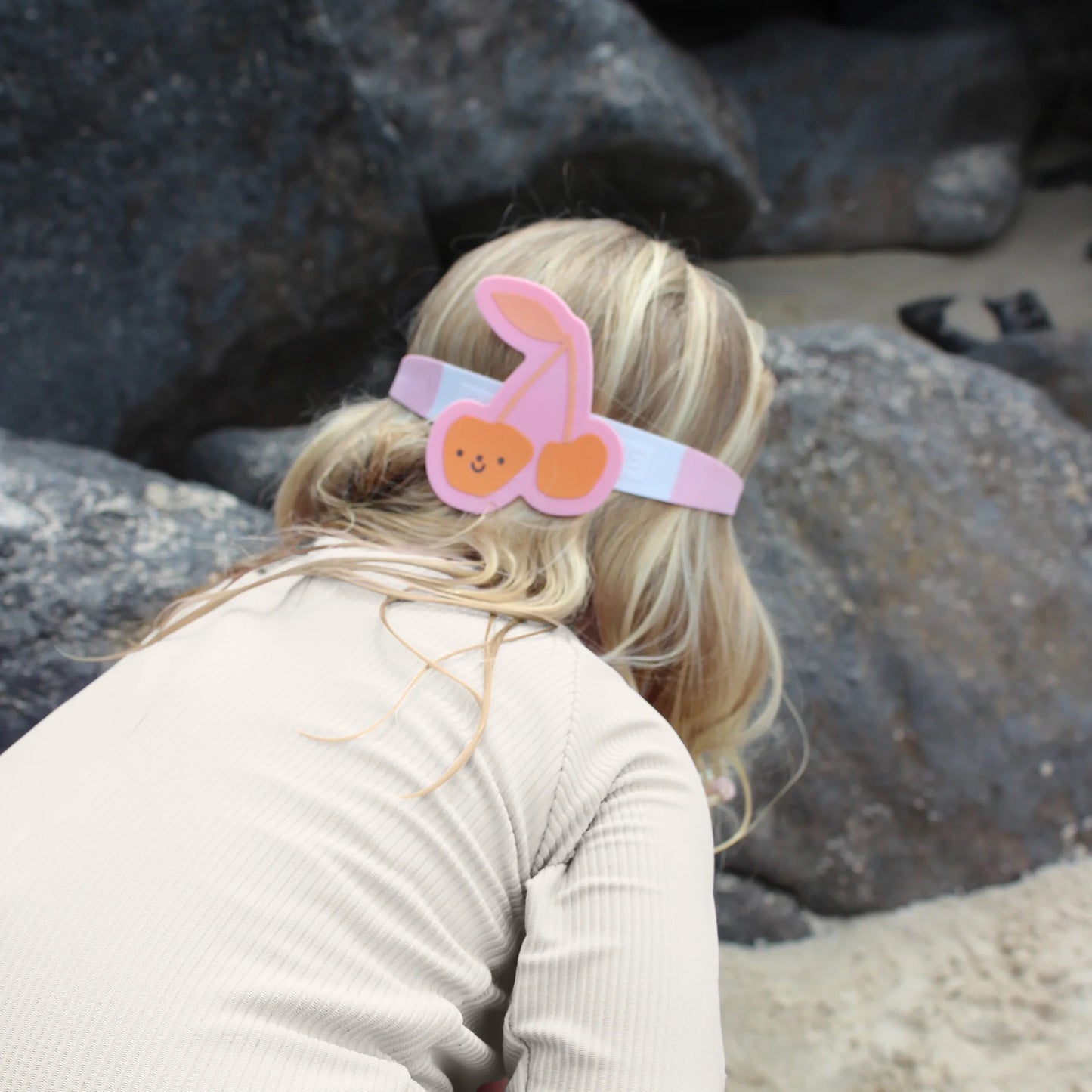 Swimming Goggles Cotton Candy Cherry