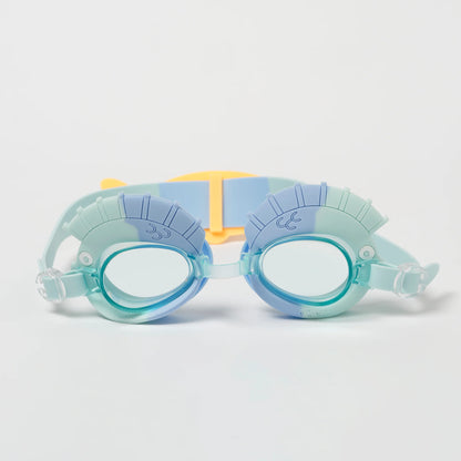 Swimming Goggles Finn the Fish Aqua Blue