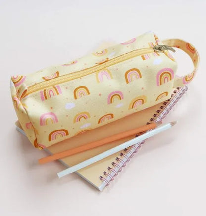 Pencil case: Rainbows