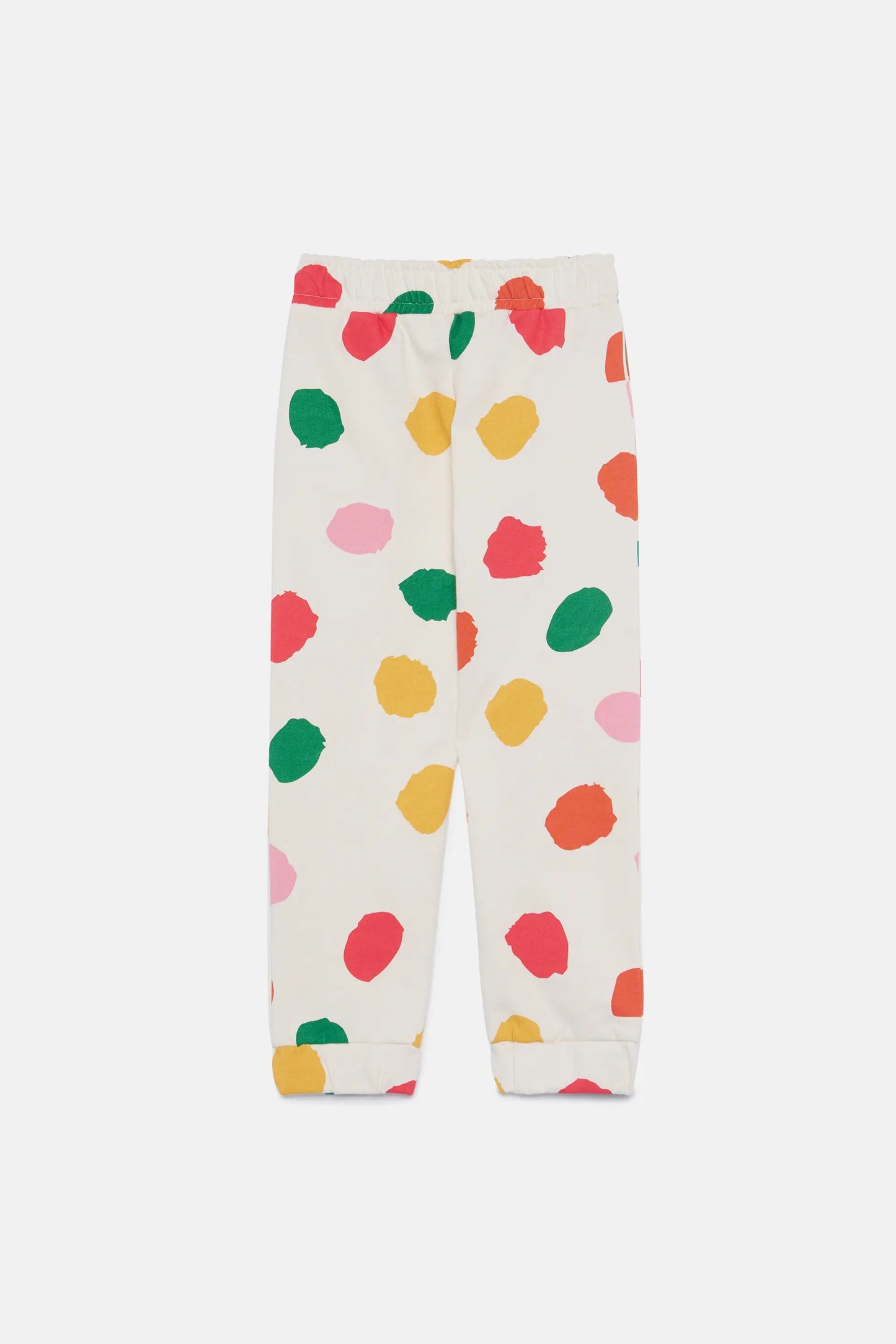 Unisex polka dot jogger pants