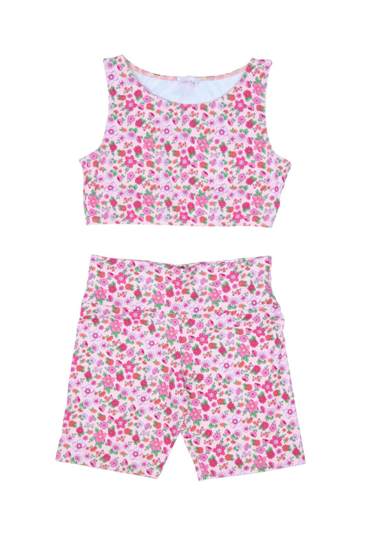 Fairy kissed rose short set