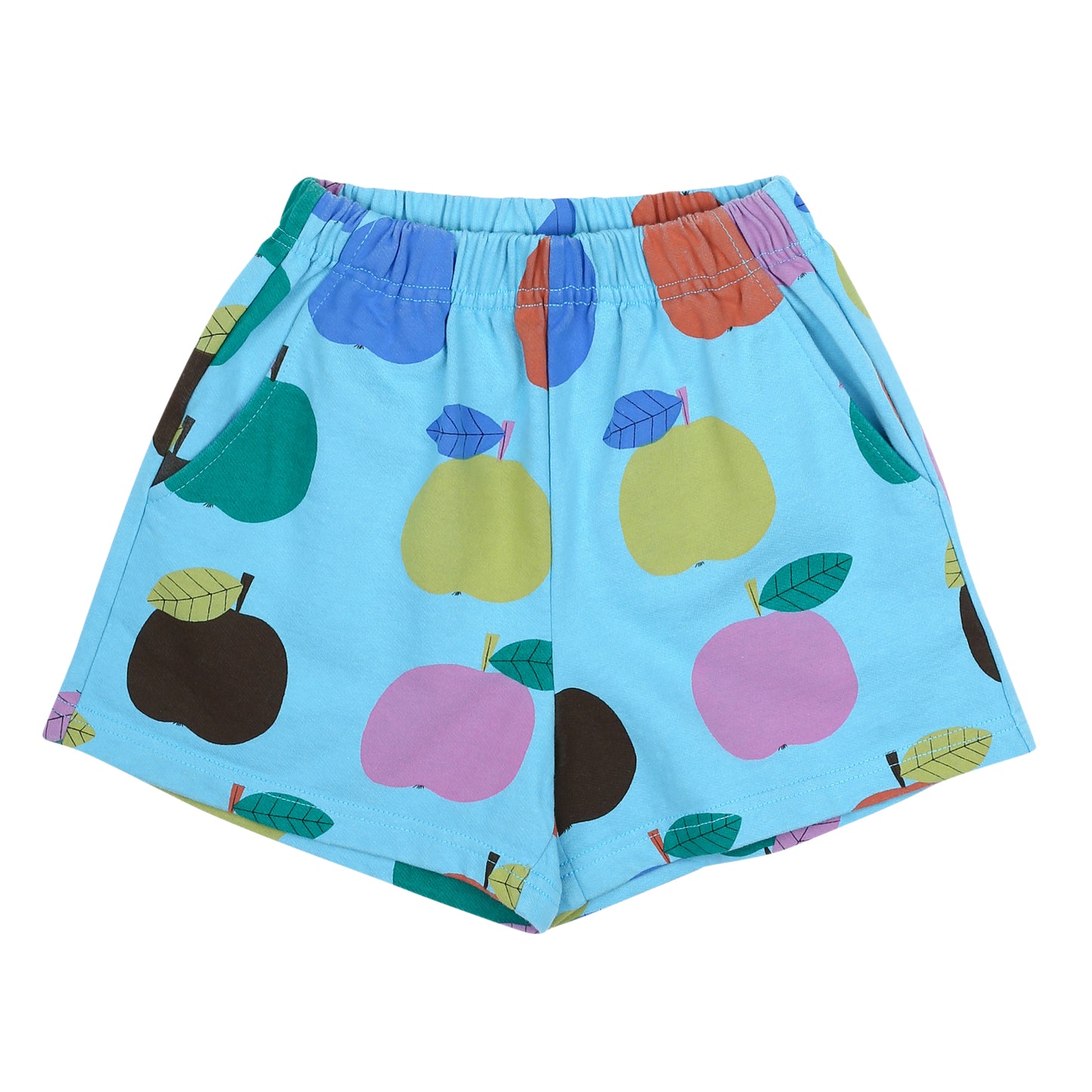 Colorful Apple Short Pants