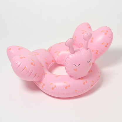 Kids tube pool ring cotton candy cherry