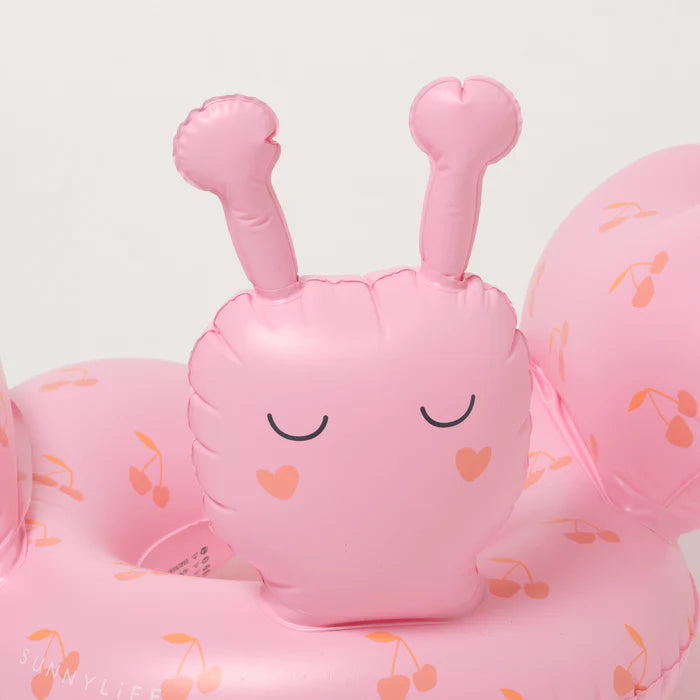 Kids tube pool ring cotton candy cherry