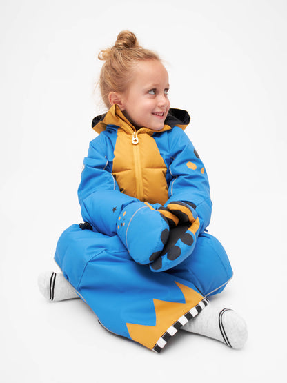 OMONDO MONSTER SNOWSUIT & MITTENS