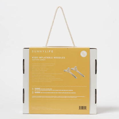 Kids Inflatable Noodle Cotton Candy Glitter