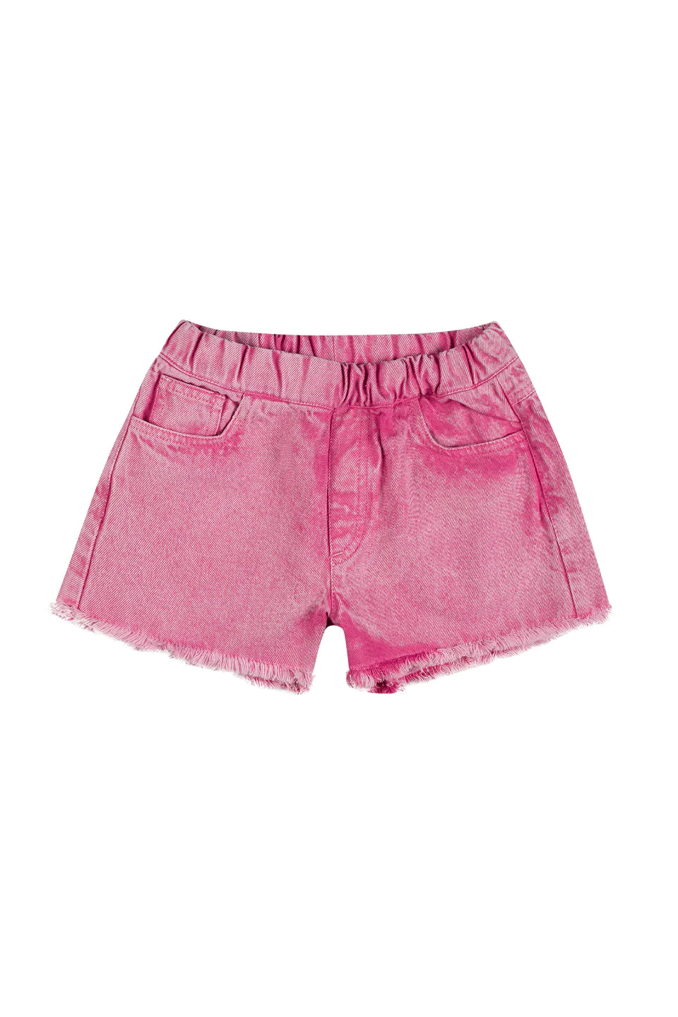 PINK DENIM SHORTS & TOP SET