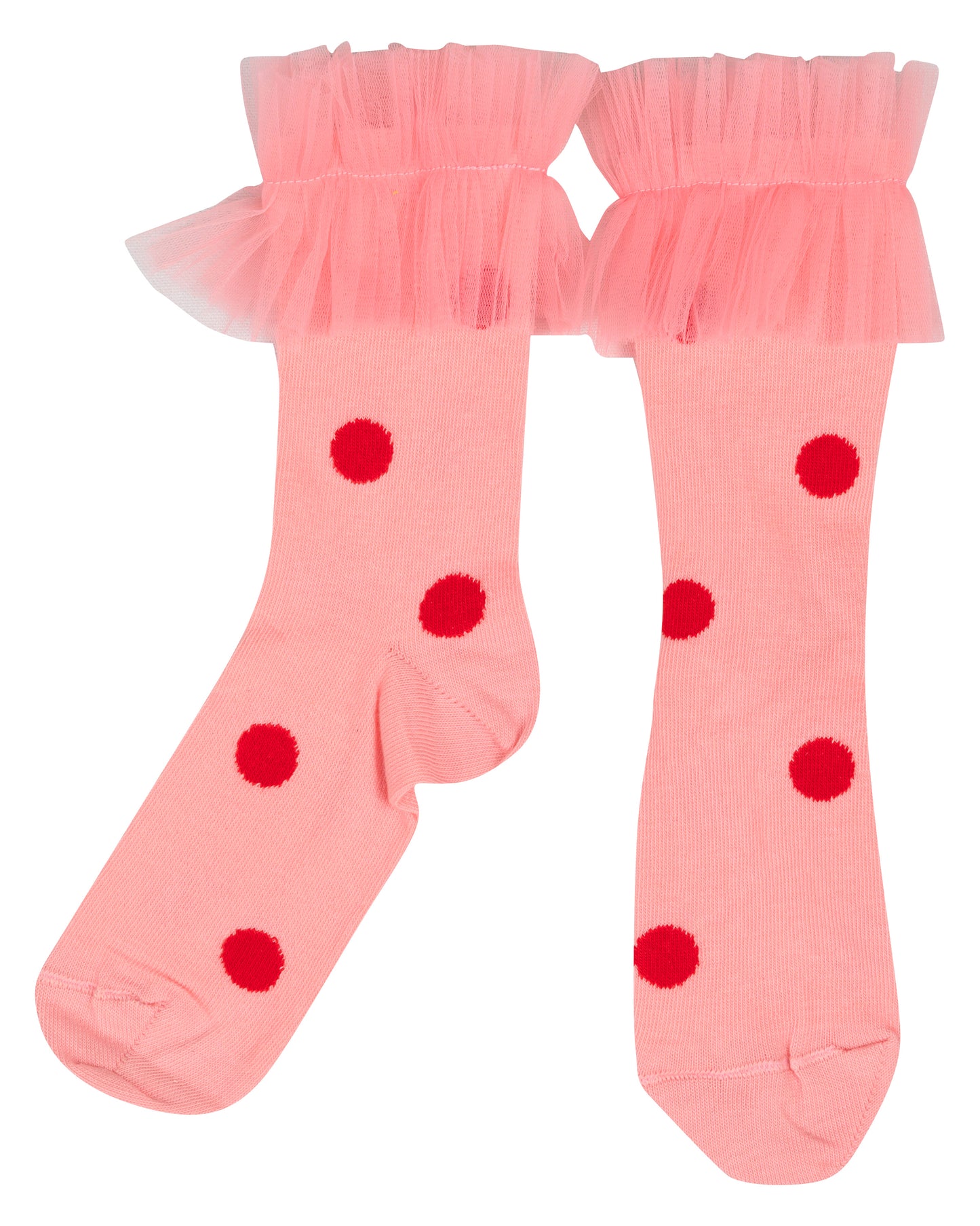 POPPY POLKA PINK SOCKS