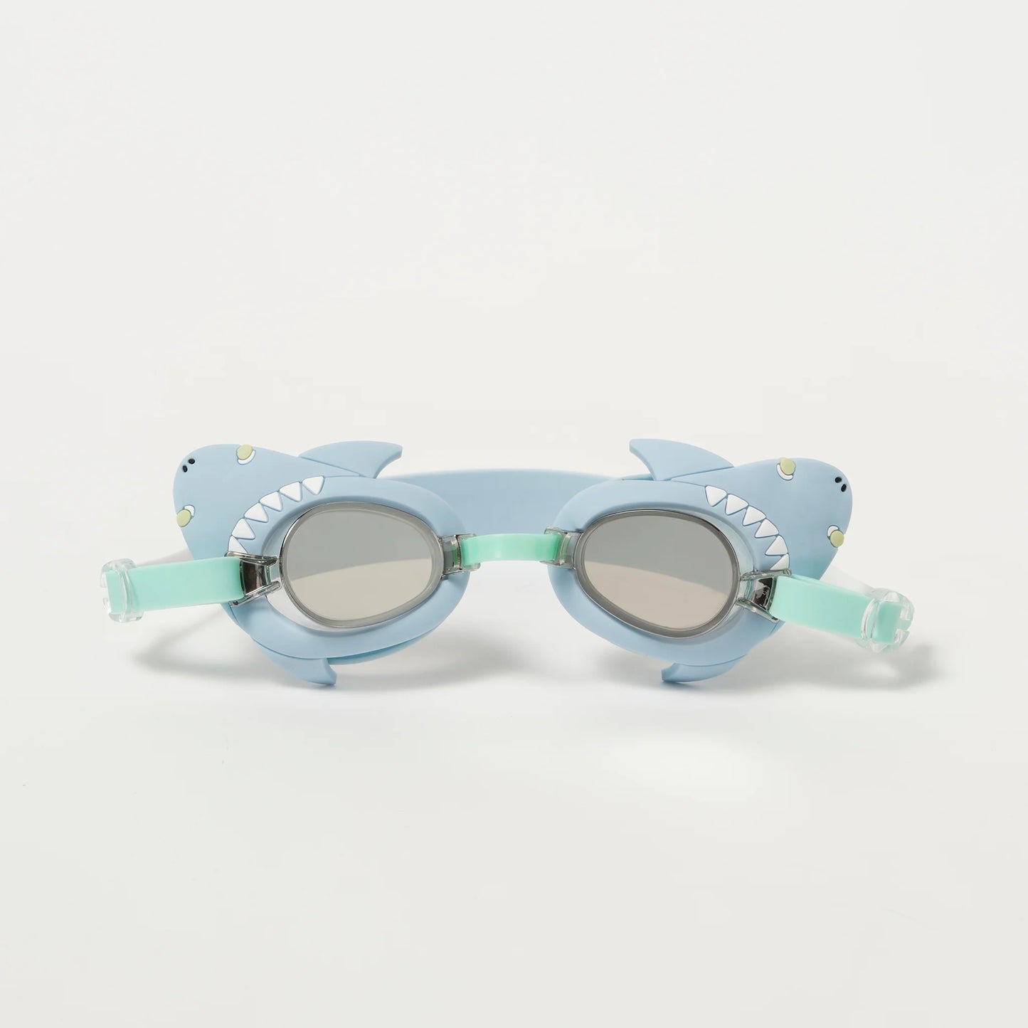 Mini Swim Goggles Salty the Shark Aqua