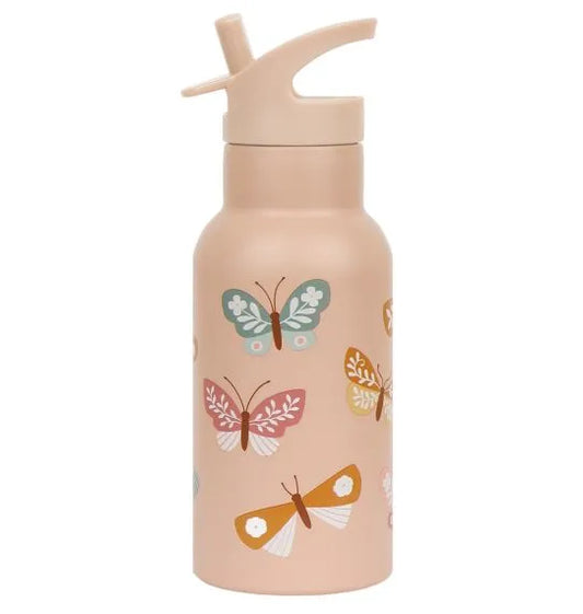 Stainless Steel Drink Bottle - Butterflies