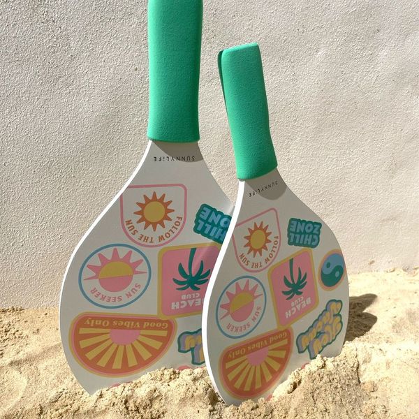 Beach Paddles Summer Sherbet Multi