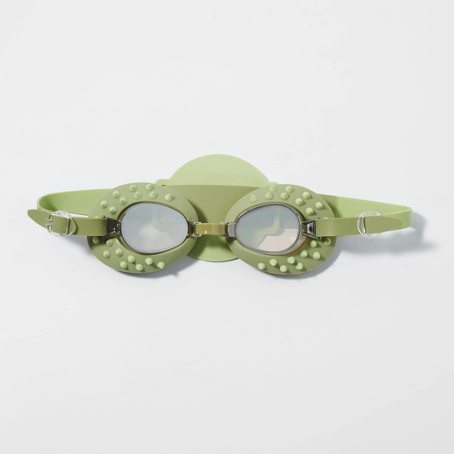 Kids Swim Goggles Cookie the Croc Khaki