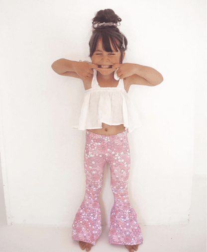 Hazel Bells - Olive/Orange/Pink