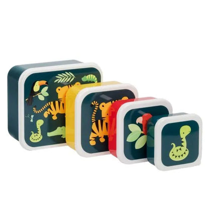 Lunch & snack box set: Jungle tiger