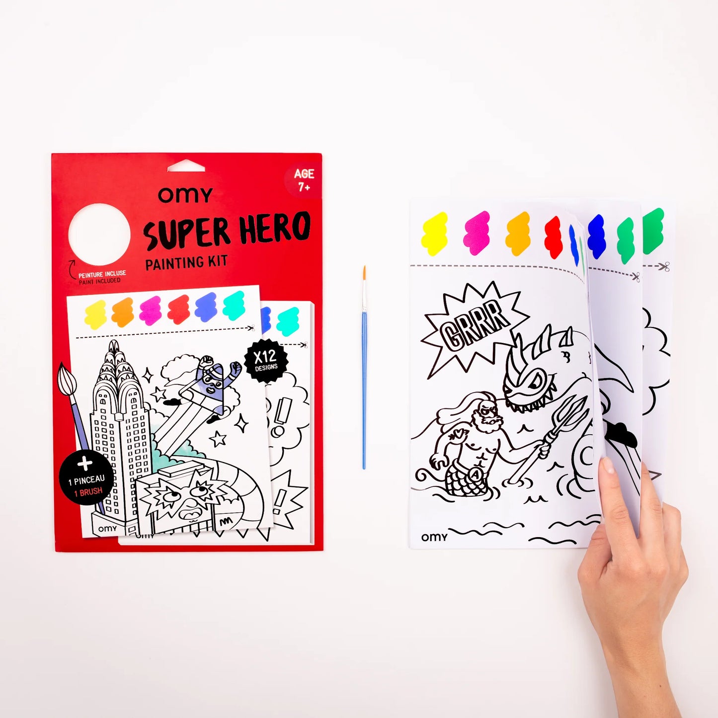 SUPER HERO - PAINTING KIT