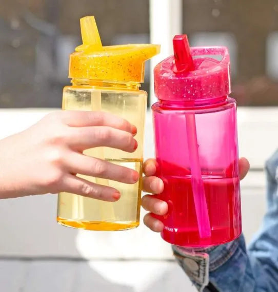 Drink bottle: Glitter - pink