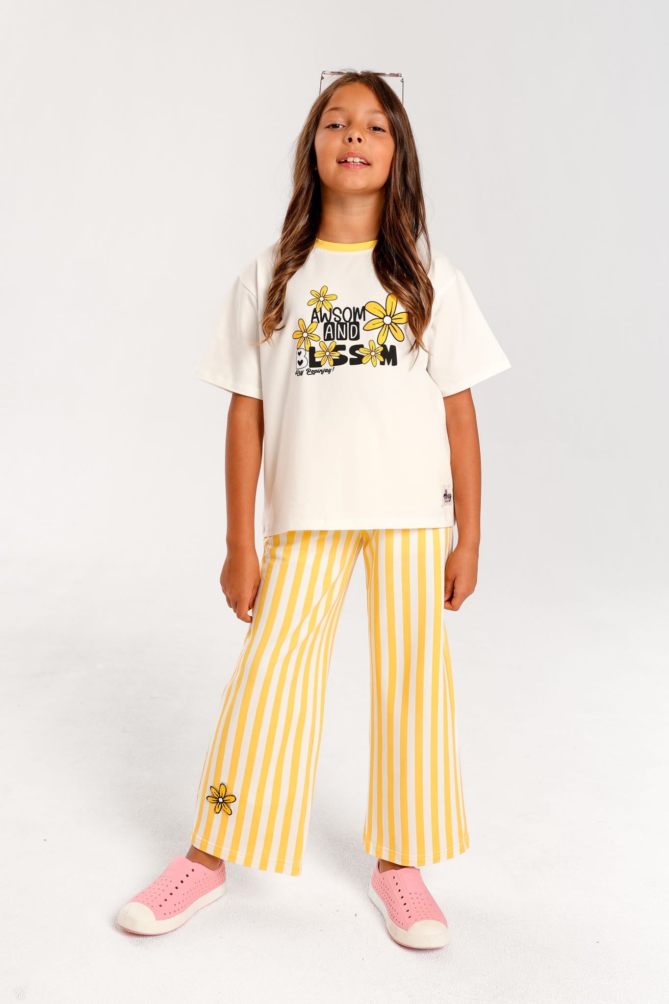 Yellow Stripes Pants