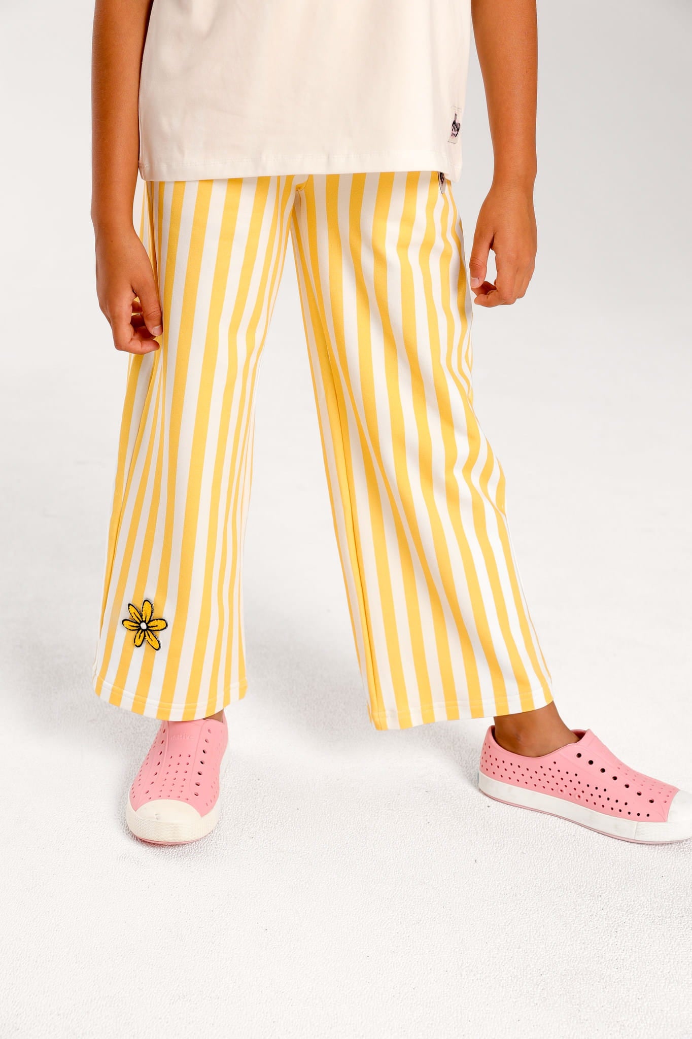 Yellow Stripes Pants