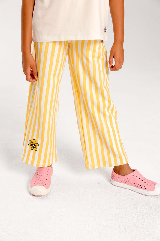 Yellow Stripes Pants