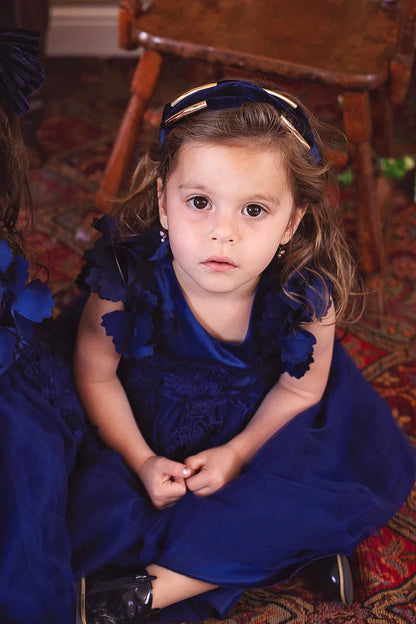 Tubular Hair Wrap - Hot Pink Velvet